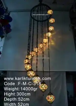 Mozaik Telkari 15li Helezon Set - F-M-C-318