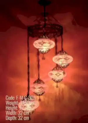 Mozaik Telkari 5'li Helezon Set - F-M-C-303