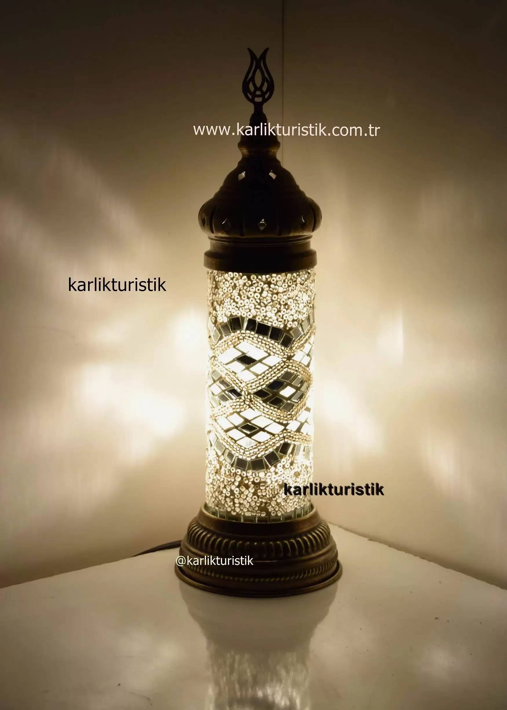 MOZAİK TÜRK LAMBALARI,OTANTİK HEDİYELİK TÜRK LAMBASI11