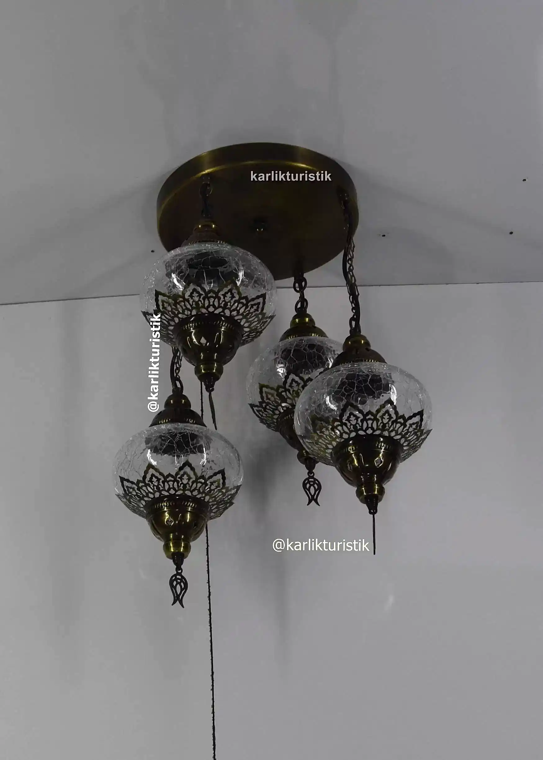 Yatak Odası Avizeleri ,Hol ve Otel Yatak Odası Avizeleri 4 lü kısa model29