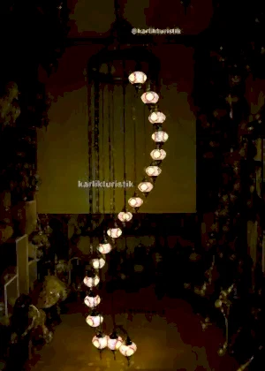 Mozaik Set Avize 18 li Helezon Model Metal Sıvama No3 -I-S-C-5337 (Kopya)